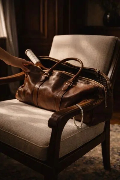 Vintage Duffel, Club Chair