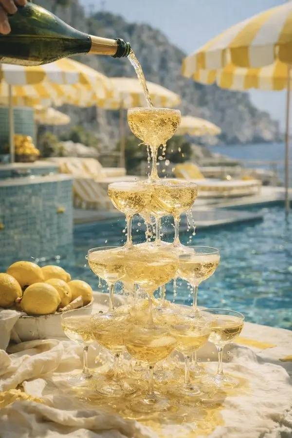 Champagne Tower, Capri
