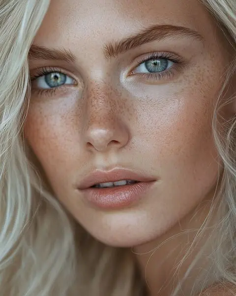 Freckled Blonde